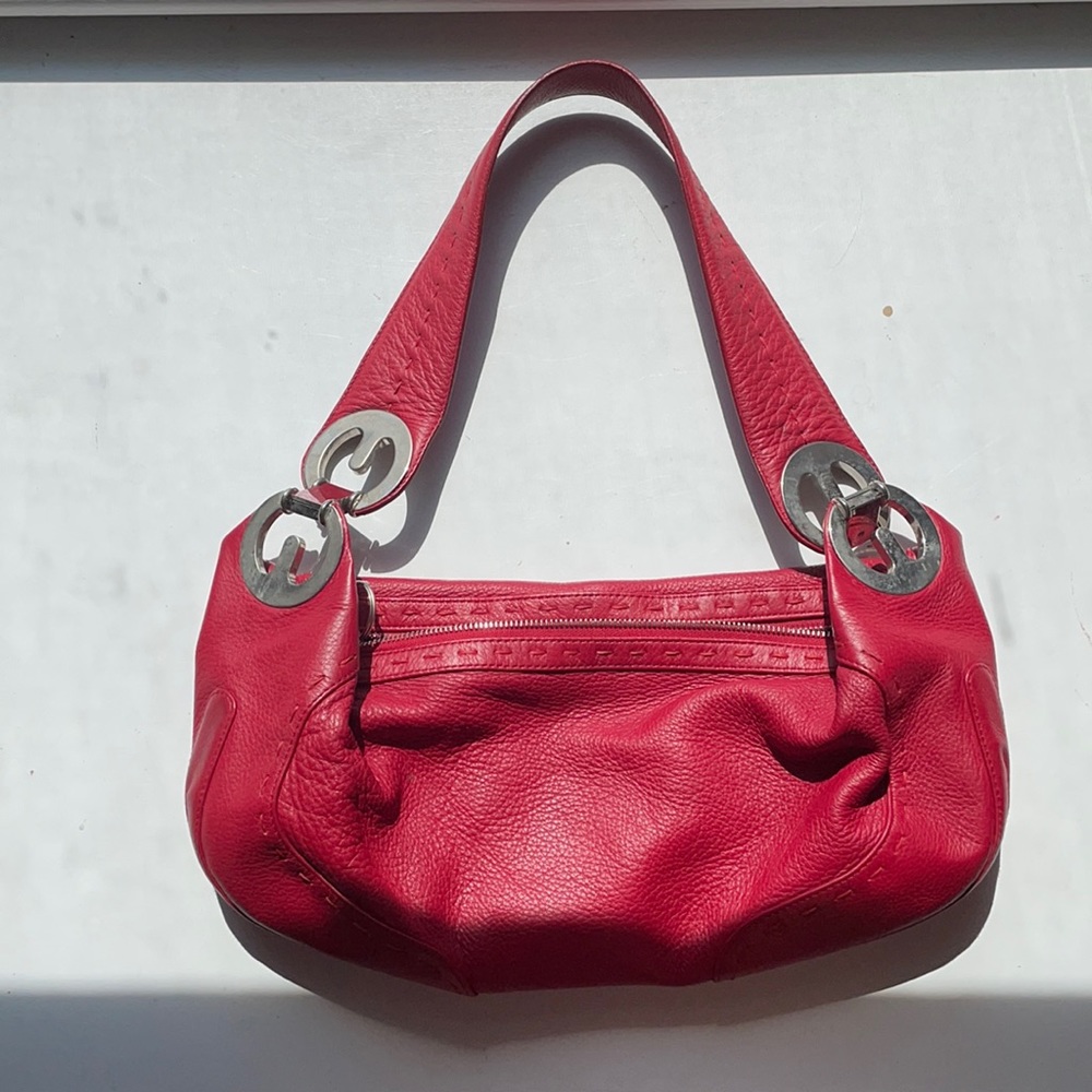 A beautiful Escada red bag